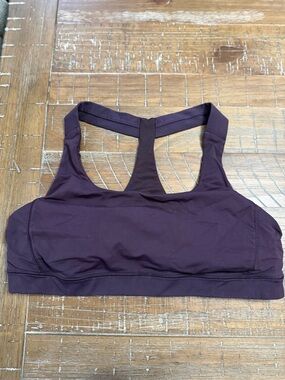 lululemon athletica Plum T-Back Sports Bra